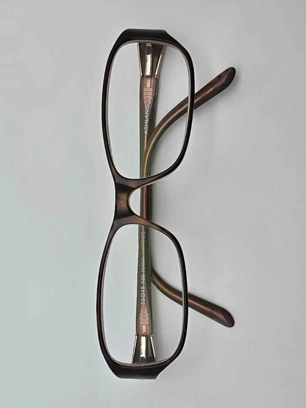 Bulova Ashland Havana Rose Cat Eye Eyeglasses Frame w/ Flexhinge and Case 53mm